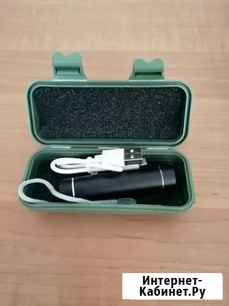 Компактный аккумуляторный фонарик USB Charge Шахты - изображение 1