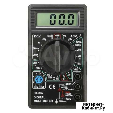 Цифровой мультиметр DT-832 Новый Таганрог - изображение 1