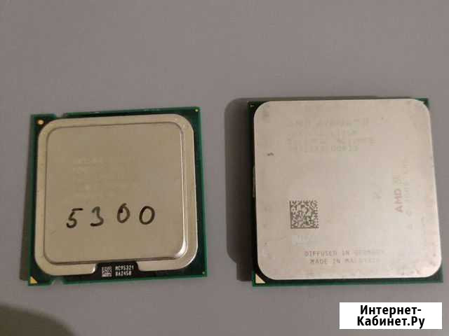 Процессор Intel pentium dual core 2.6 и AMD athlon Краснодар - изображение 1