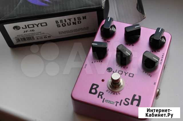 Дисторшн joyo JF-16 British Sound Калининград - изображение 1