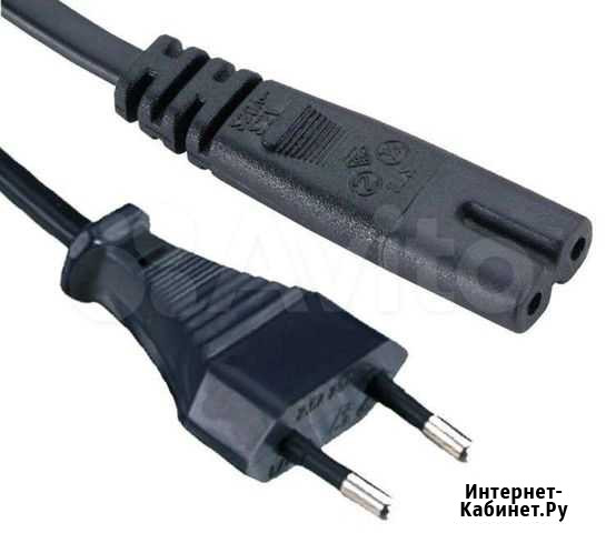 Кабель питания ATcom (2-pin) 3 м. (восьмёрка) Казань - изображение 1