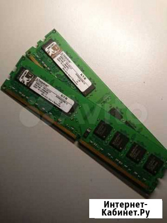 DDR2 800mhz 1GB *2/2GB Москва - изображение 1