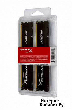 Kingston HyperX Fury 16GB DDR3 Санкт-Петербург - изображение 1