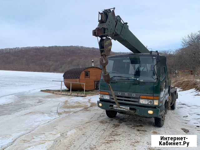 Услуги Автокрана 5 тонн стрела 22 метра Нал/Безнал Владивосток - изображение 1