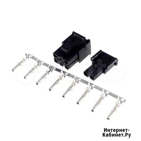 Коннекторы PCI-Е 6pin, 6+2pin, molex Владикавказ - изображение 1