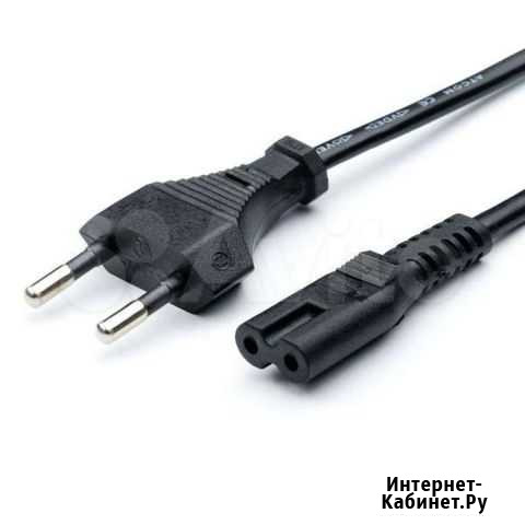 Кабель питания CEE 7/16 - IEC 320 C7 (2-pin, 1,5м) Казань - изображение 1