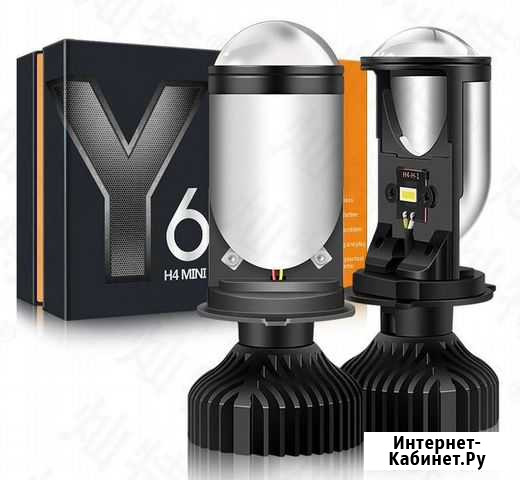 LED лампа Y6h4 с линзой идеальная стг Калининград - изображение 1