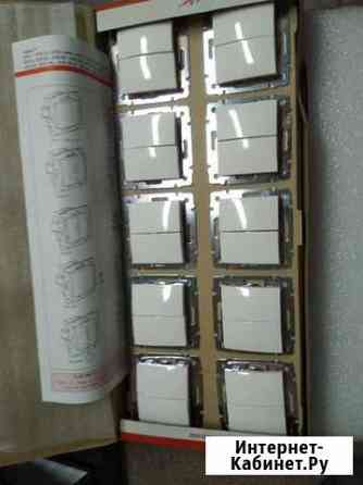 Выключатели, розетки для интернета встраиваемые Казань