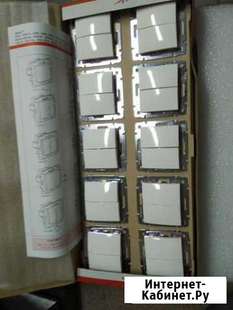 Выключатели, розетки для интернета встраиваемые Казань - изображение 1