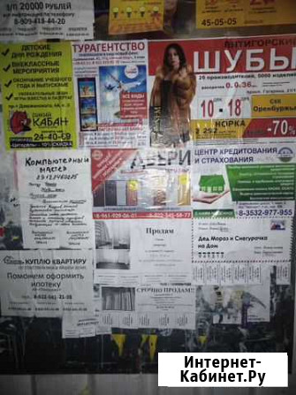 Печать и расклейка листовок, визитки Оренбург - изображение 1