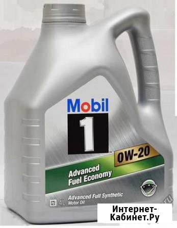 Mobil 1 Advanced Fuel Economy 0W-20, 4 литра Красноярск - изображение 1