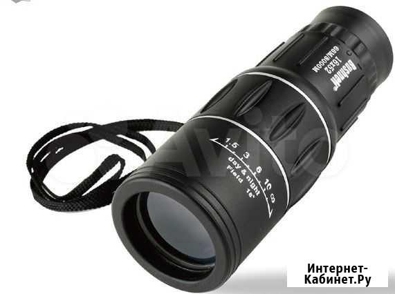 Мощный Монокуляр, монокль Bushnell 16X52 новый Новосибирск - изображение 1