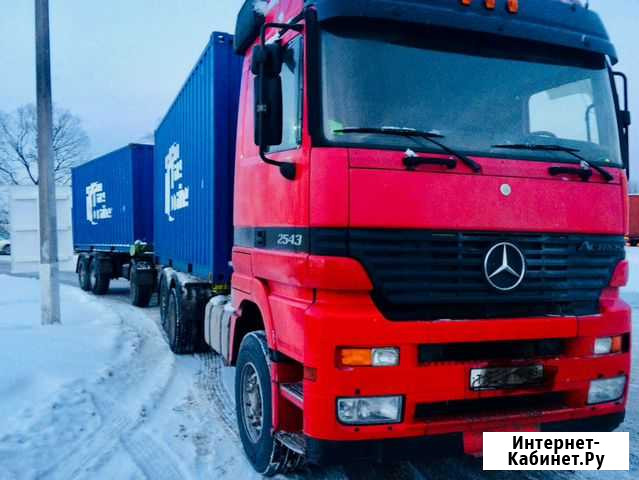 Mercedes актрос 25 43 с трёхосным прицепом Санкт-Петербург - изображение 1