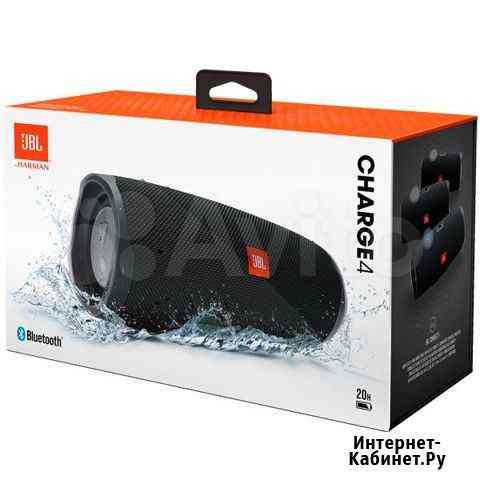 Беспроводная акустика JBL Charge 4 Black. Оpигинал Волжский Волгоградской области