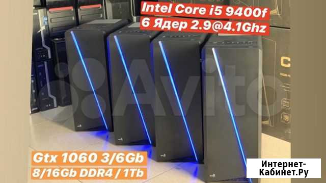 Мощные Сборки Core i5 9Th с Gtx 1060 8/16Gb DDR4 Махачкала - изображение 1