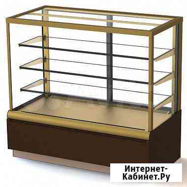 Кондитерская витрина вхсв - 1,3д Carboma Сube Люкс Краснодар