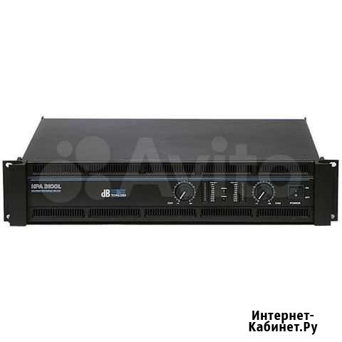 Усилитель dB Technologies HPA3100L + доставка Новосибирск - изображение 1