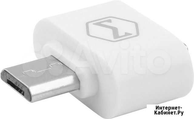 Штекер microUSB - гнездо USB Длина: 1.1см Челябинск - изображение 1