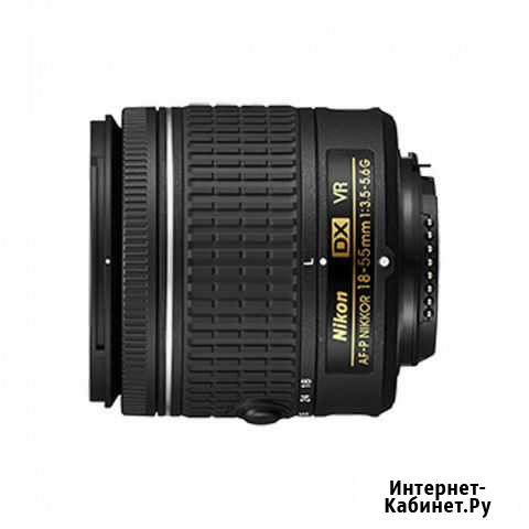 Объектив nikon AF-P DX 18-55mm f/3.5-5.6G VR II Курган - изображение 1