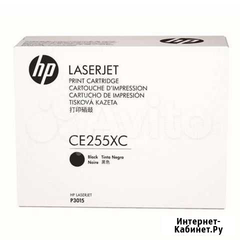 Картридж черный HP 55X (CE255XC) Уссурийск - изображение 1