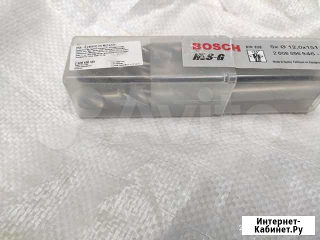 Сверло 12Х101 HSS-G bosch 2608596946 Южно-Сахалинск - изображение 1