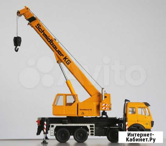 1/50 кран Mercedes Liebherr Schmidbauer 4 оси Ростов-на-Дону - изображение 1
