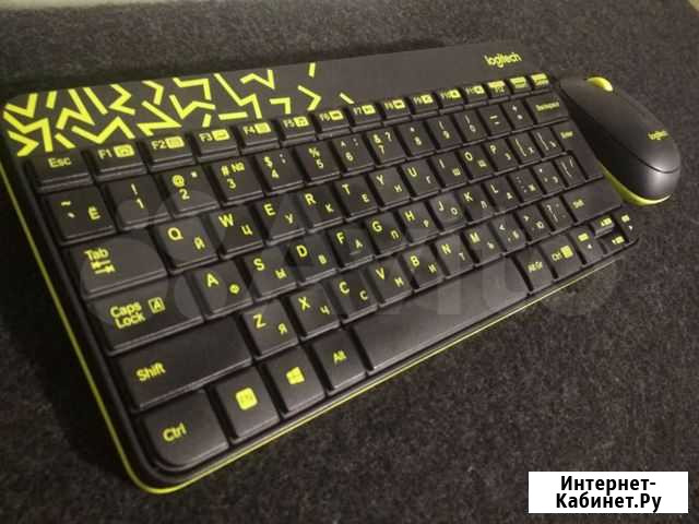 Новая беспроводная клавиатура с мышью Logitech Тольятти - изображение 1