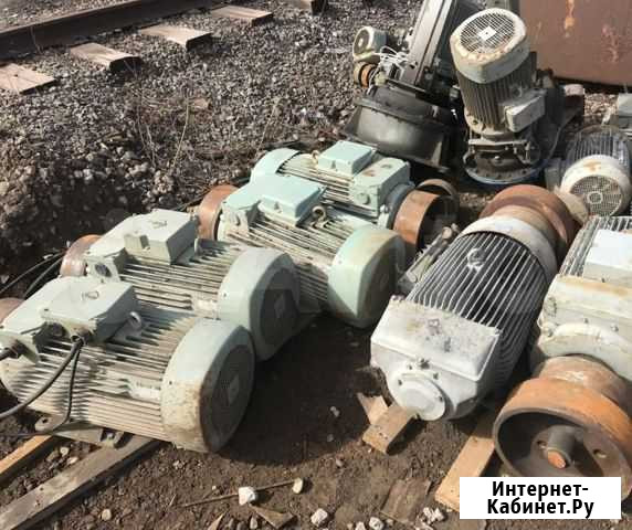 Электродвигатели крана рдк-250 б/у комплект Ханты-Мансийск - изображение 1
