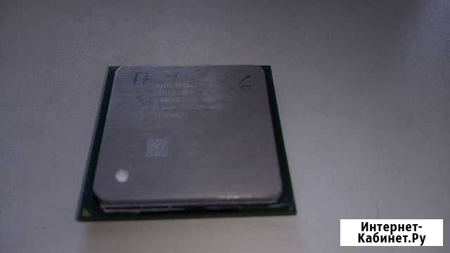Процессор intel Pentium 4 2,6 Ггц, 512, 800. 478 s Новокузнецк - изображение 1