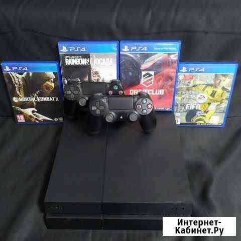 Sony PS4 fat 1208 + игры Новосибирск