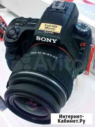 Зеркальный фотоаппарат Sony a37 Балаково - изображение 1