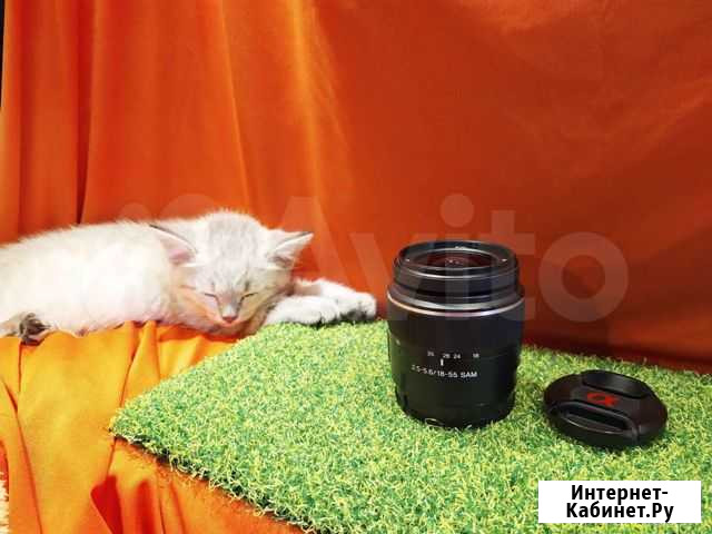 Объектив Sony DT 18-55 mm f/3,5-5,6 Краснообск - изображение 1