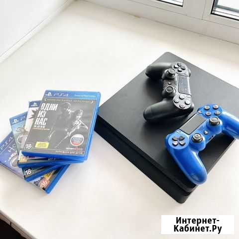 Sony PS4 Slim + игры Благовещенск - изображение 1