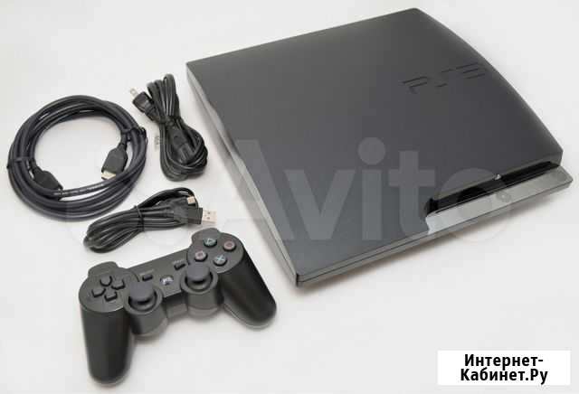 Sony playstation 3 slim +10 игр Краснодар - изображение 1
