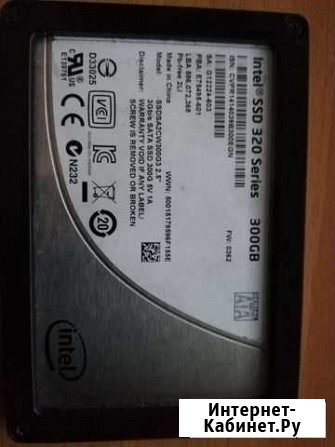 Жесткий диск ssd Intel 300gb Ульяновск - изображение 1