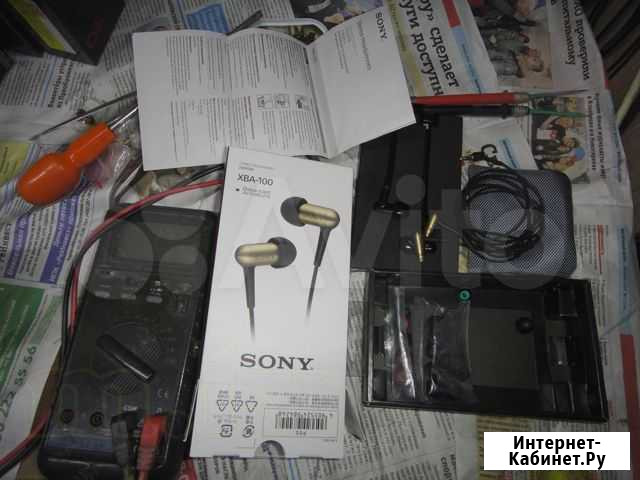 Sony XBA-100 арматурные наушники Москва - изображение 1