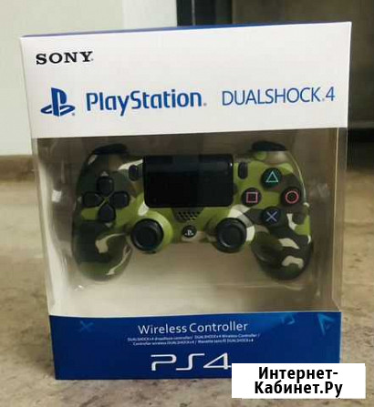 Джойстик PS4 (зелёный хаки) Магнитогорск - изображение 1