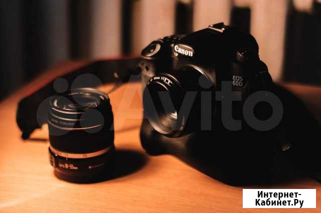 Фотоаппарат Canon 60d + 50mm 1.8 + 18-55mm 3.5-5.6 Тюмень - изображение 1
