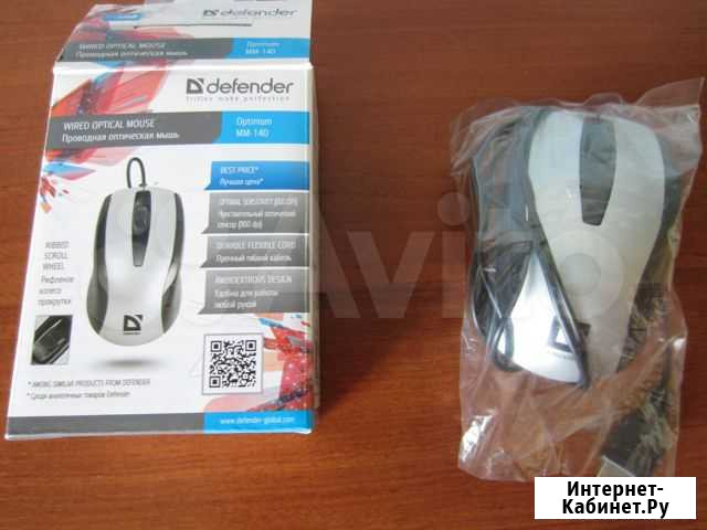 Мышь компьютерная Defender Optimum MM-140 USB Задонск - изображение 1