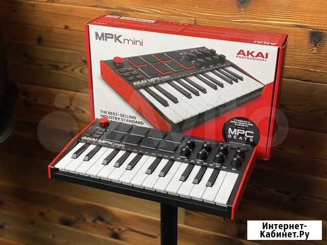 USB-midi Контроллер akai MKP mini mk3 Екатеринбург - изображение 1