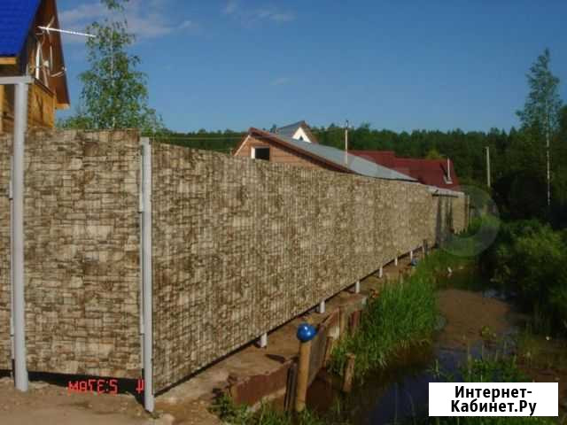 Забор на винтовых сваях 20 метров Томск - изображение 1