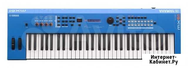Yamaha MX61 BU синтезатор + планшет в подарок Новосибирск - изображение 1