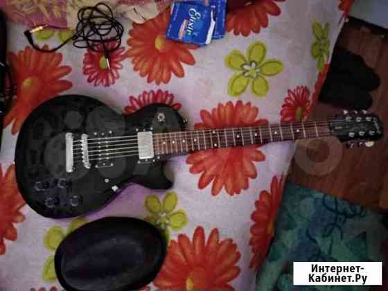 Epiphone LES paul studio LT ebony Архангельск