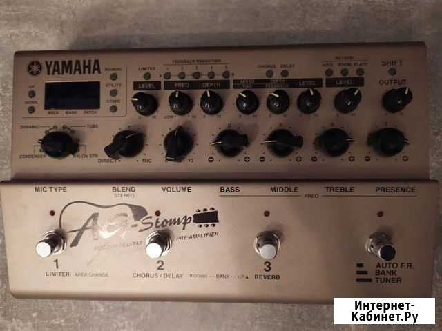 Процессор для акустики Yamaha AG Stomp Волгоград - изображение 1