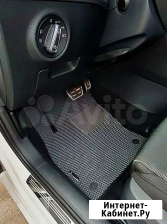 Автоковрики на задний ряд Volvo XC90 (эва eva) Красноярск - изображение 1