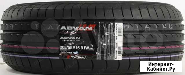 Шина Yokohama 235 55 18 100Y Advan Sport V105 Уфа - изображение 1