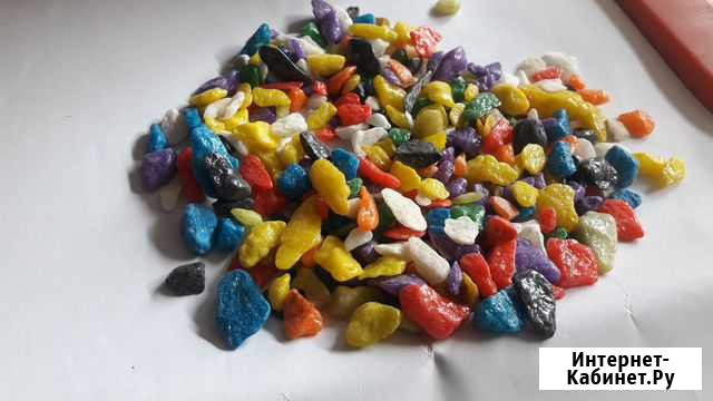 Цветные камушки для аквариума Курск - изображение 1