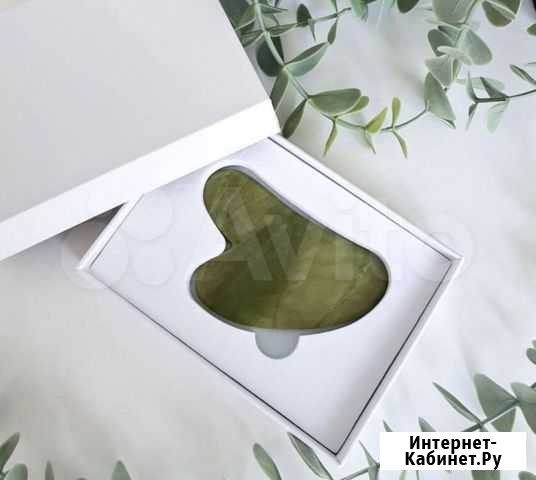 Скребок гуаша из нефрита Барнаул - изображение 1