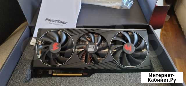 Видеокарта RX 6800 16gb Red Dragon днс Комсомольск-на-Амуре - изображение 1