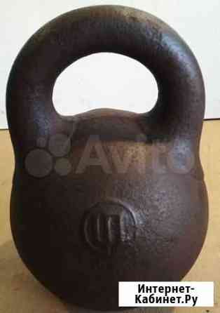 Старинная гиря царских времен (16кг) Ижевск